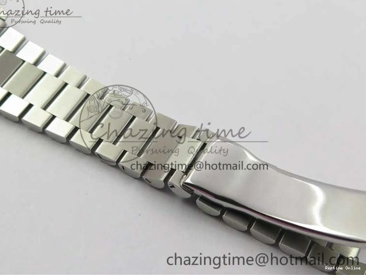 1218 Day-Date 36 SS 128239 Bp Maker Best Edition Black Dial on President Bracelet TimelessDesign 3151